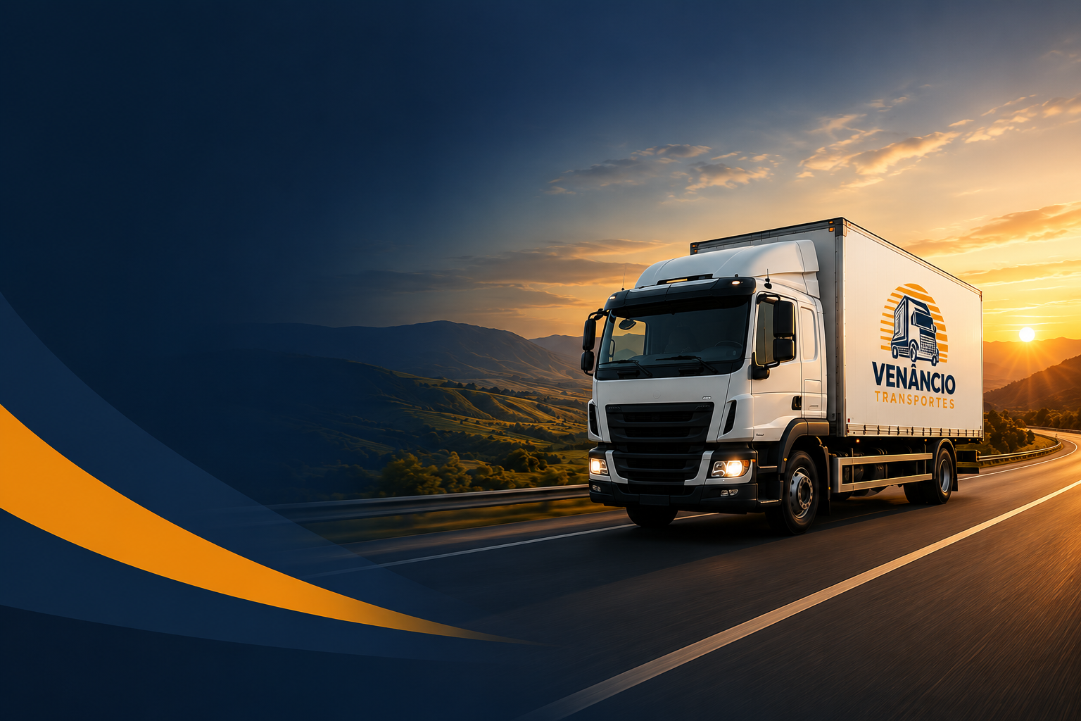 Caminhão Venâncio Transportes